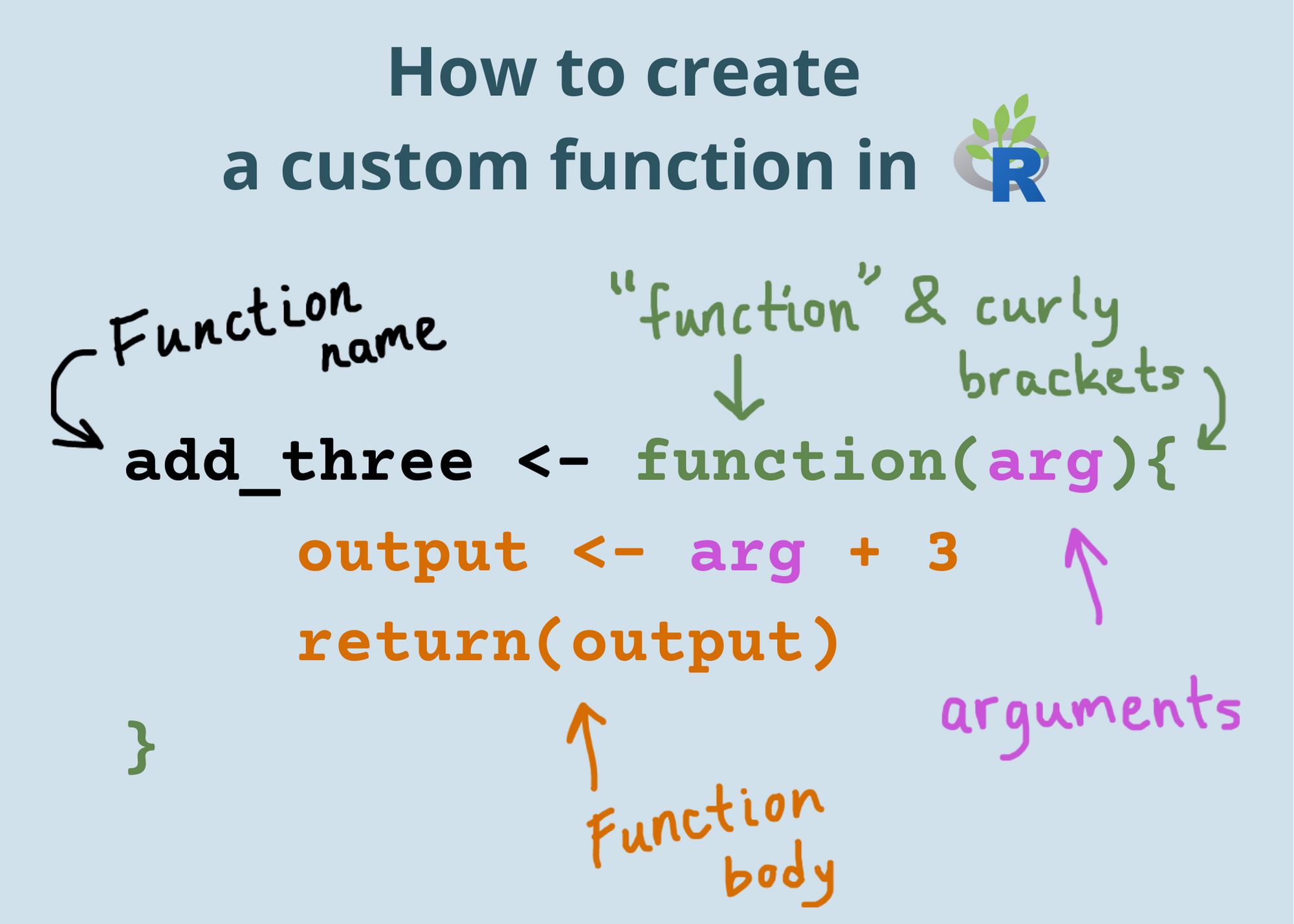 How To Create Your Own Functions In R R for Ecology 